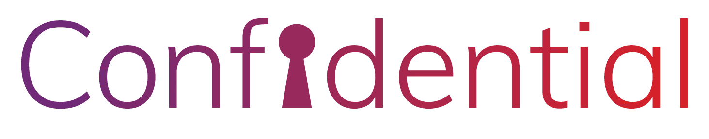 confidential logo positive version